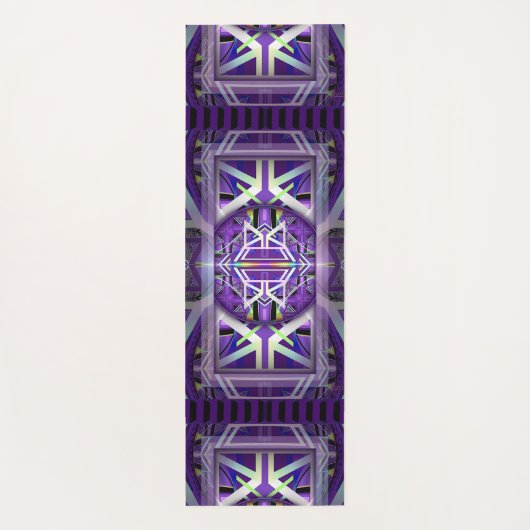 Paars W3 Yogamat (Achterkant)