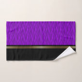 Paars water bad handdoek (Handdoek)