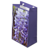 Paars Wisteria Blossom Klein Cadeauzakje (Achterkant Gekanteld)