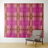 Paars X 1974 Ikat 6 Wandkleed (In Situ (horizontaal))