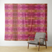 Paars X 1974 Ikat 8 Wandkleed (In Situ (horizontaal))