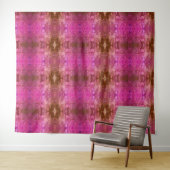 Paars X 1974 Ikat 9 Wandkleed (In Situ (horizontaal))