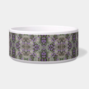 Paars Zout Heliotrope Wildflower Patroon Voerbakje