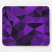 Paars zwart geometrisch mesh patroon muismat (Voorkant)