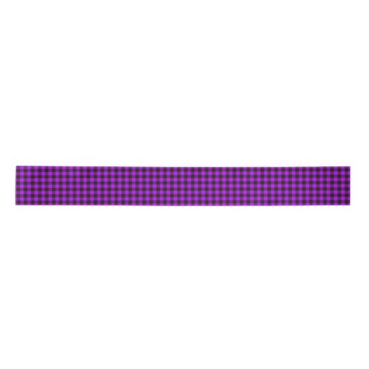 Paars zwart-wit ribbon lint (Voorkant)