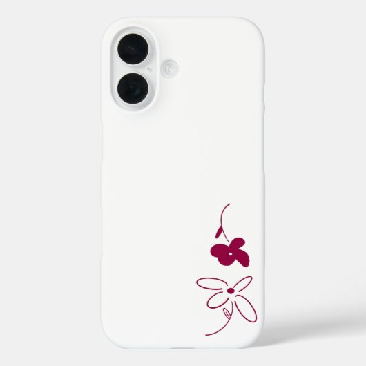 paarse 01 Case-Mate iPhone case (Achterkant)