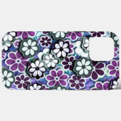 Paarse 60s Hippie iPhone | 60s Hippie iPhone 13 Case-Mate iPhone Case (Achterkant (horizontaal))