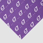 Paarse 67 Meme  Tissuepapier (Detail)