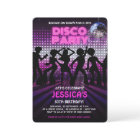Paarse 70s Disco Dansparty