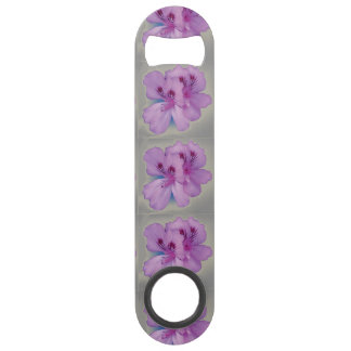 Paarse aanjager op Silver Grey Speed Bottle Opener Flessenopener
