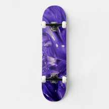 Paarse Abstracte skater board