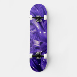 Paarse Abstracte skater board Skateboard