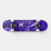 Paarse Abstracte skater board Skateboard (Horizontaal)
