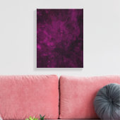 Paarse abstracte textuur canvas afdruk (Insitu (Woonkamer))