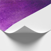 Paarse achtergrond grijptextuur cadeaupapier (Hoek)