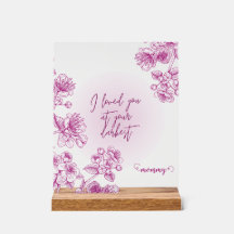 paarse acrylgift