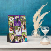 Paarse Afstuderen Fotocollage Afstuderen Keepsake