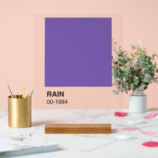 Paarse album - Clear Background Acryl Bord