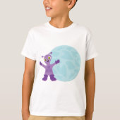 Paarse Alien T-shirt (Voorkant)