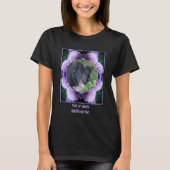 Paarse Allium gepersonaliseerde Creëer Uw eigen fo T-shirt (Voorkant)