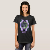 Paarse Allium gepersonaliseerde Creëer Uw eigen fo T-shirt (Voorkant volledig)