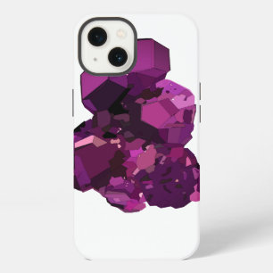 Paarse Amethist Case iPhone 13 Hoesje
