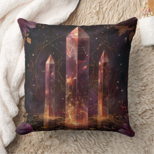 Paarse Amethist Galaxy Fantasie Patroon Kussen