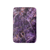Paarse Amethyst Badmat (Voorkant Verticaal)