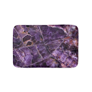 Paarse Amethyst Badmat