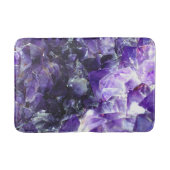 Paarse amethyst badmat (Voorkant)
