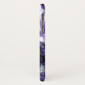 Paarse amethyst Case-Mate iPhone case (Achterkant/links)