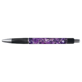 Paarse Amethyst Crystal Gemstone Pen