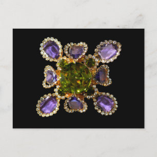 Paarse Amethyst Diamonds Briefkaart