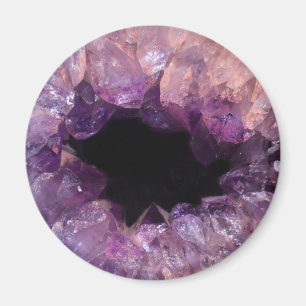 Paarse Amethyst Magneet