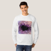 Paarse Amethyst T-shirt (Voorkant volledig)