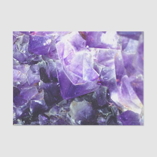 Paarse amethyst tissuepapier (Voorkant)