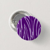 Paarse Animal Print Button (Voorkant /achterkant)