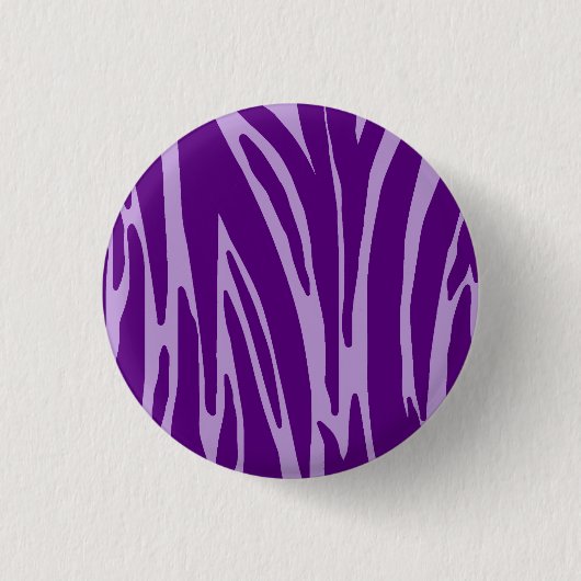 Paarse Animal Print Button (Voorkant)