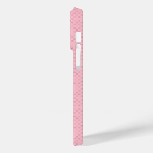 Paarse animatekat vectorkunstroze Case-Mate iPhone case (Achterkant / Links)