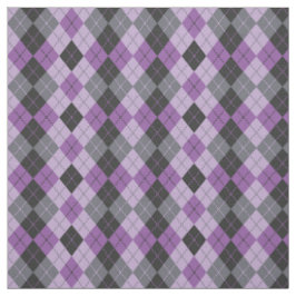Paarse Argyle Stof
