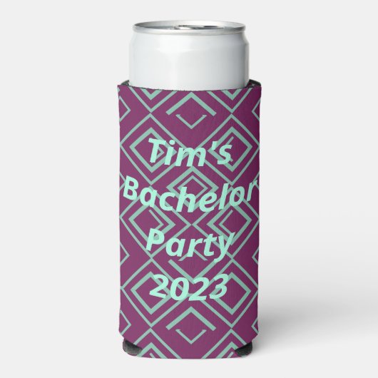 Paarse Art Deco (Seltzer Voorkant)