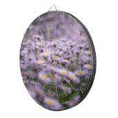 Paarse Aster Flowers Dartbord (Voorkant Rechts)