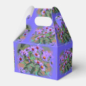 paarse asters snoep bedankdoosjes (Achterkant)