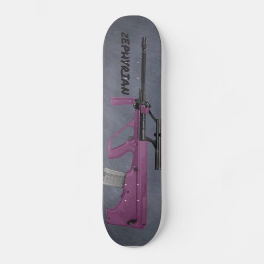 Paarse aug skateboard (Voorkant)