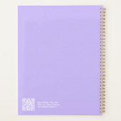 Paarse Aura Big Jaar Planner (Achterkant)