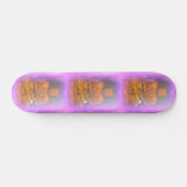 paarse aura buddhas skateboard (Horizontaal)