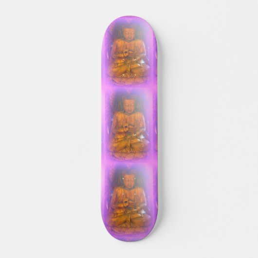 paarse aura buddhas skateboard (Voorkant)