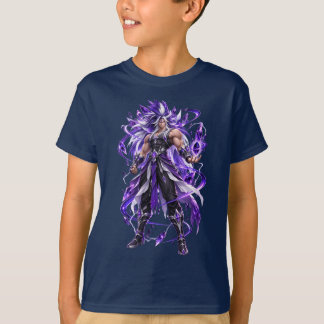 Paarse Aura Fantasy Warrior T-Shirt