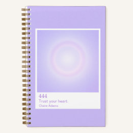 Paarse Aura Swatch Engel Nummer Klein Notitieboek