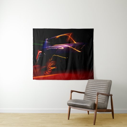 paarse auto dans wandkleed (In Situ (horizontaal))